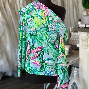 Lilly Pulitzer Belinda off the shoulder XL